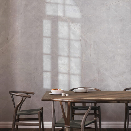 Large-format 120x280 marble-effect porcelain tile with veining, glossy finish, A4H800 Omani Pearl #1