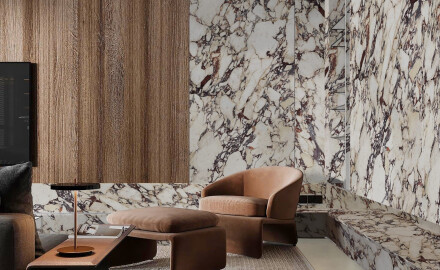 120x120 Porcelain Tile, Marble with Purple Veins, Glossy Finish A4H841 Calakatta Wiola