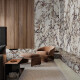 Large-format 120x280 porcelain tile, marble with purple veins, matte finish, A4H844 Calakatta Wiola #2