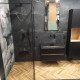 Glazed Porcelain Tile for Floors, 60x120 cm, Matte Black, Rectified, A4H85 Iroc Black #1