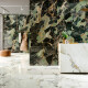 Bookmatch Porcelain Tile 120x280, Emerald Marble with Veins, Glossy Finish A4H850 Esmerald Paris #3