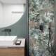 60x120 cm beige wall tile with floral patterns, matte finish, A4H922 Kamu #5