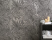 60x120 cm gray wall-mounted porcelain tile with botanical patterns, matte finish, A4H925 Panaria