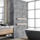 60x120 cm gray wall-mounted porcelain tile with botanical patterns, matte finish, A4H925 Panaria #2