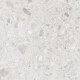 Glazed Porcelain Floor Tile 60x120 Ivory Light Gray Matte Rectified A4H95 Terrazzo #1