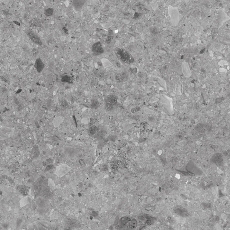Glazed Porcelain Tile for Floors, 60x120, Grey (Matte), Rectified, A4H97, Terrazzo #7