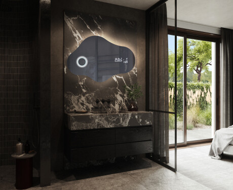 Irregular Mirror LED Lighted decorative design C221 #10