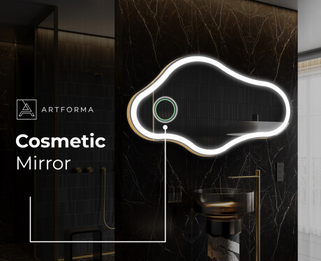 Irregular Mirror LED Lighted decorative design C222 #10