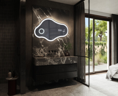 Irregular Mirror LED Lighted decorative design C222 #10