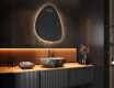 Irregular Mirror LED Lighted decorative design D221 #4