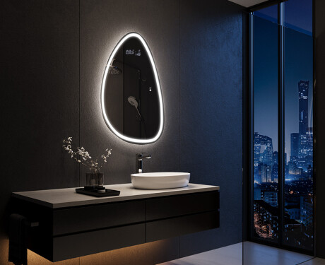 Irregular Mirror LED Lighted decorative design B222 #4