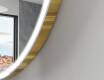 Irregular Mirror LED Lighted decorative design B223 #2