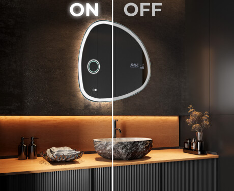 Irregular Mirror LED Lighted decorative design EG222 #3