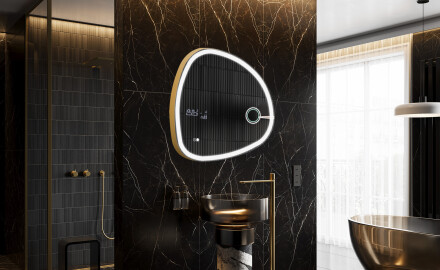 Irregular Mirror LED Lighted decorative design EG222