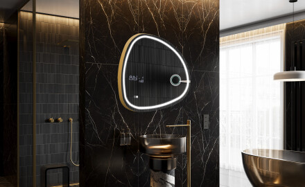 Irregular Mirror LED Lighted decorative design EG223