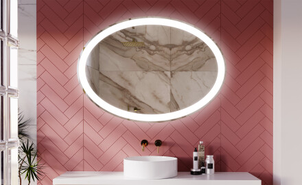 Backlit LED Bathroom Mirror L74