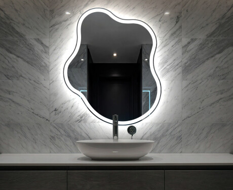 Irregular Mirror LED Lighted decorative design EM222