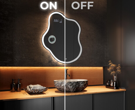 Irregular Mirror LED Lighted decorative design EM222 #3