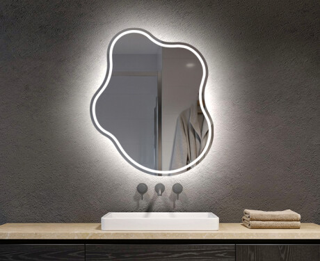 Irregular Mirror LED Lighted decorative design EM223