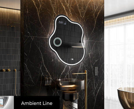 Irregular Mirror LED Lighted decorative design EM223