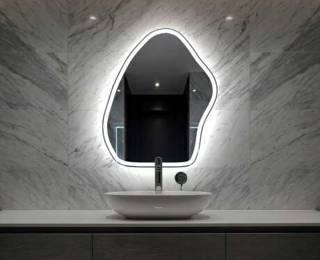 Irregular Mirror LED Lighted decorative design G222