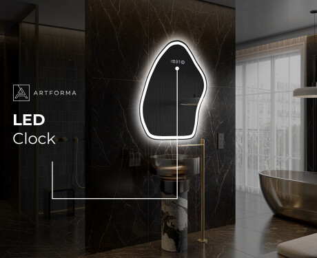 Irregular Mirror LED Lighted decorative design G222 #7