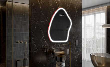 Irregular Mirror LED Lighted decorative design G222
