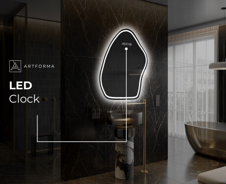 Irregular Mirror LED Lighted decorative design G223 #7