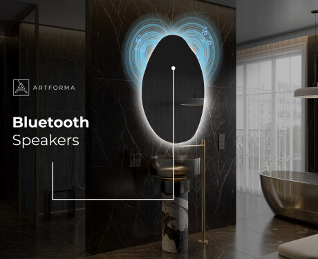 Irregular Mirror LED Lighted decorative design U221 #6