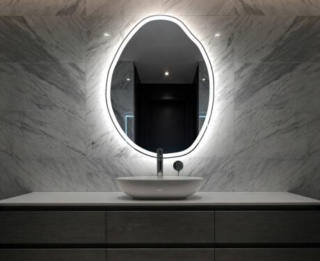 Irregular Mirror LED Lighted decorative design U222