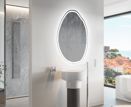 Irregular Mirror LED Lighted decorative design U222