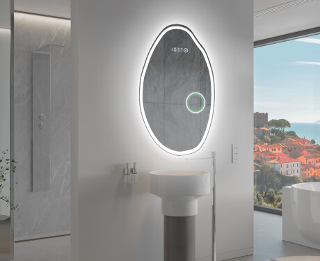 Irregular Mirror LED Lighted decorative design U222 #10