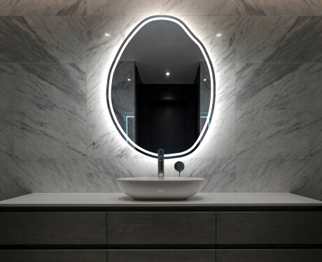 Irregular Mirror LED Lighted decorative design U223