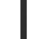 Vertical Decorative Radiator with Mounting Kit, Black #3
