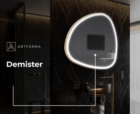 Irregular Mirror LED Lighted decorative design J222 #9