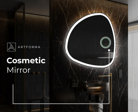 Irregular Mirror LED Lighted decorative design J222 #4