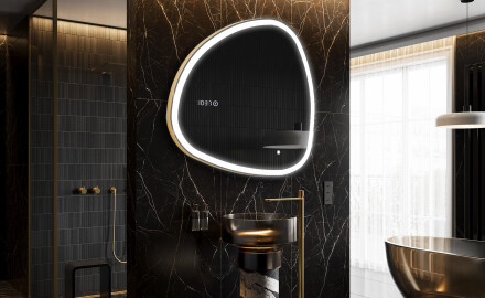 Irregular Mirror LED Lighted decorative design J222