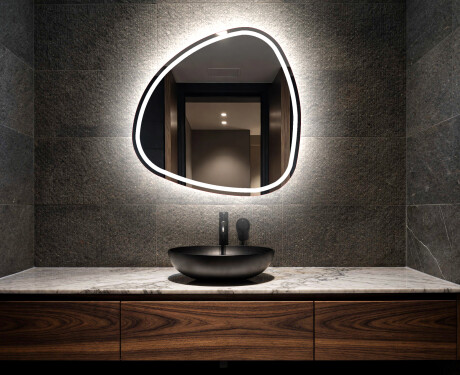 Irregular Mirror LED Lighted decorative design J223