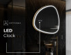 Irregular Mirror LED Lighted decorative design J223 #8