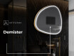 Irregular Mirror LED Lighted decorative design J223 #9