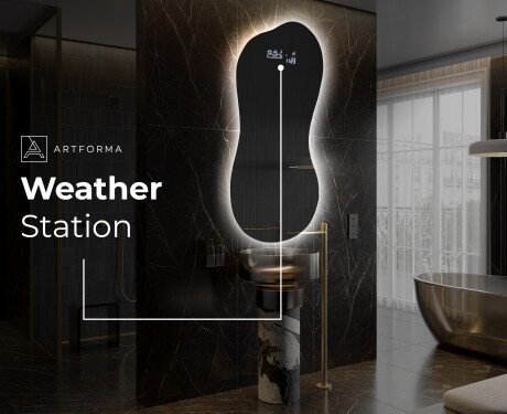 Irregular Mirror LED Lighted decorative design K221 #6