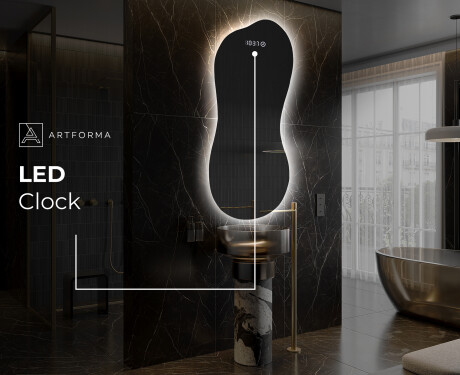 Irregular Mirror LED Lighted decorative design K221 #7