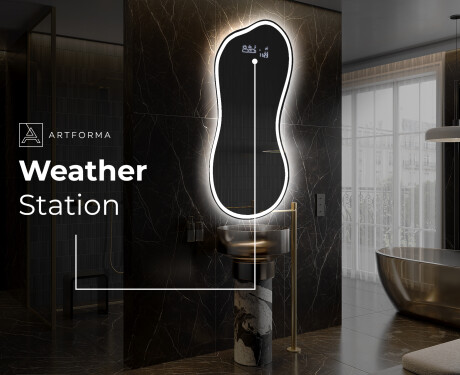 Irregular Mirror LED Lighted decorative design K222 #6