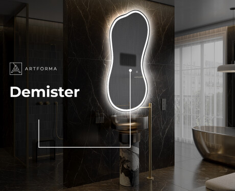 Irregular Mirror LED Lighted decorative design K222 #8