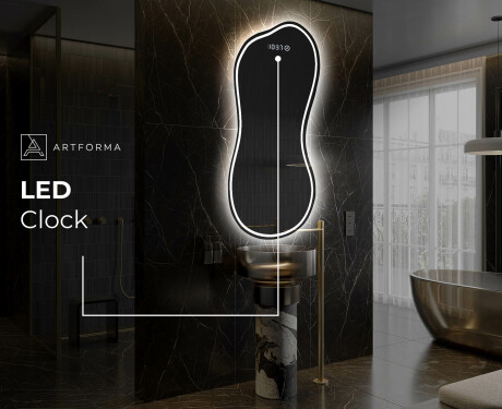 Irregular Mirror LED Lighted decorative design K223 #7