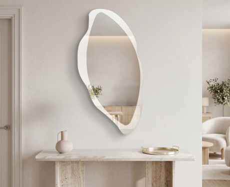 Organic LED bathroom mirror - Flévia - dynamic shape #2