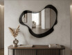 Organic irregular LED bathroom mirror - Nuvelle - modern style