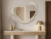 Organic irregular LED bathroom mirror - Nuvelle - modern style #3