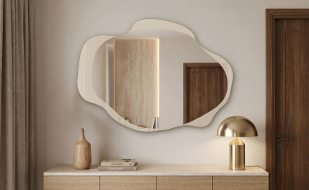 Organic LED bathroom mirror - Oréa - compact design