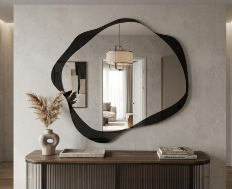 Organic irregular LED bathroom mirror – Lumaire – soft line